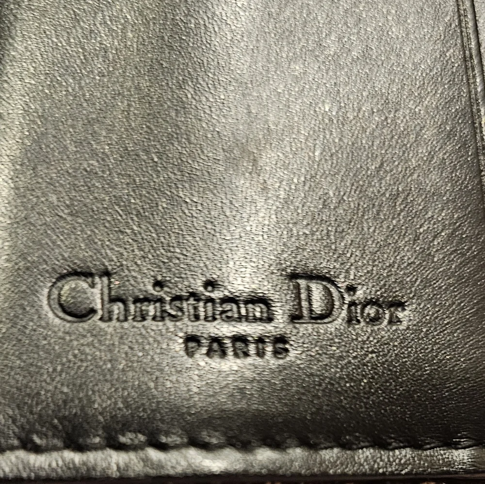 Dior Vintage Oblique Saddle Wallet